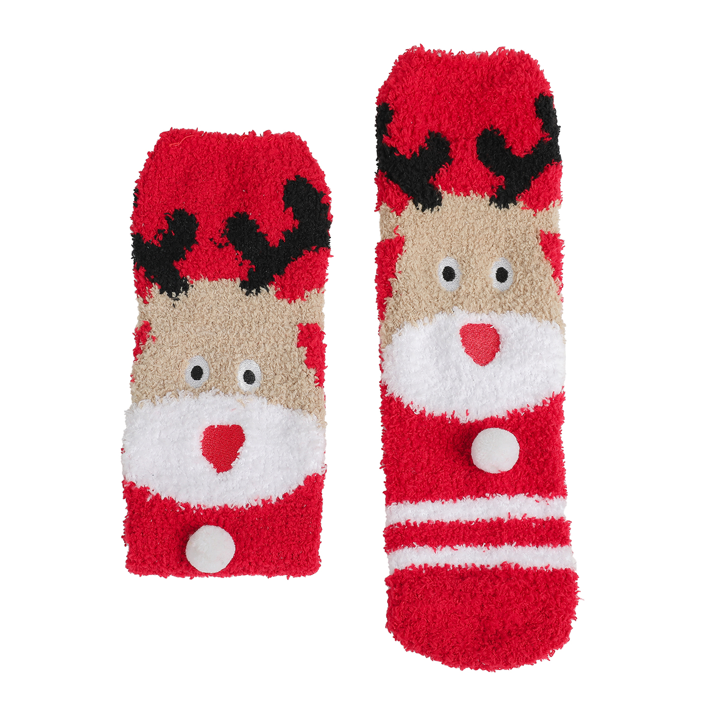 Warm Fuzzy Christmas Socks1