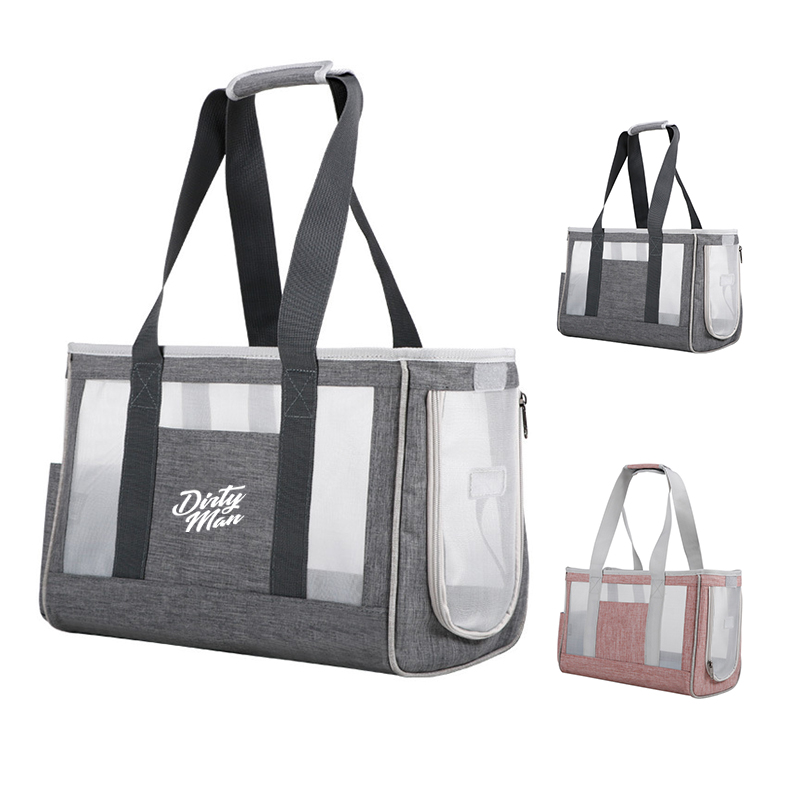 Custom Pet Mesh Carrier Bag