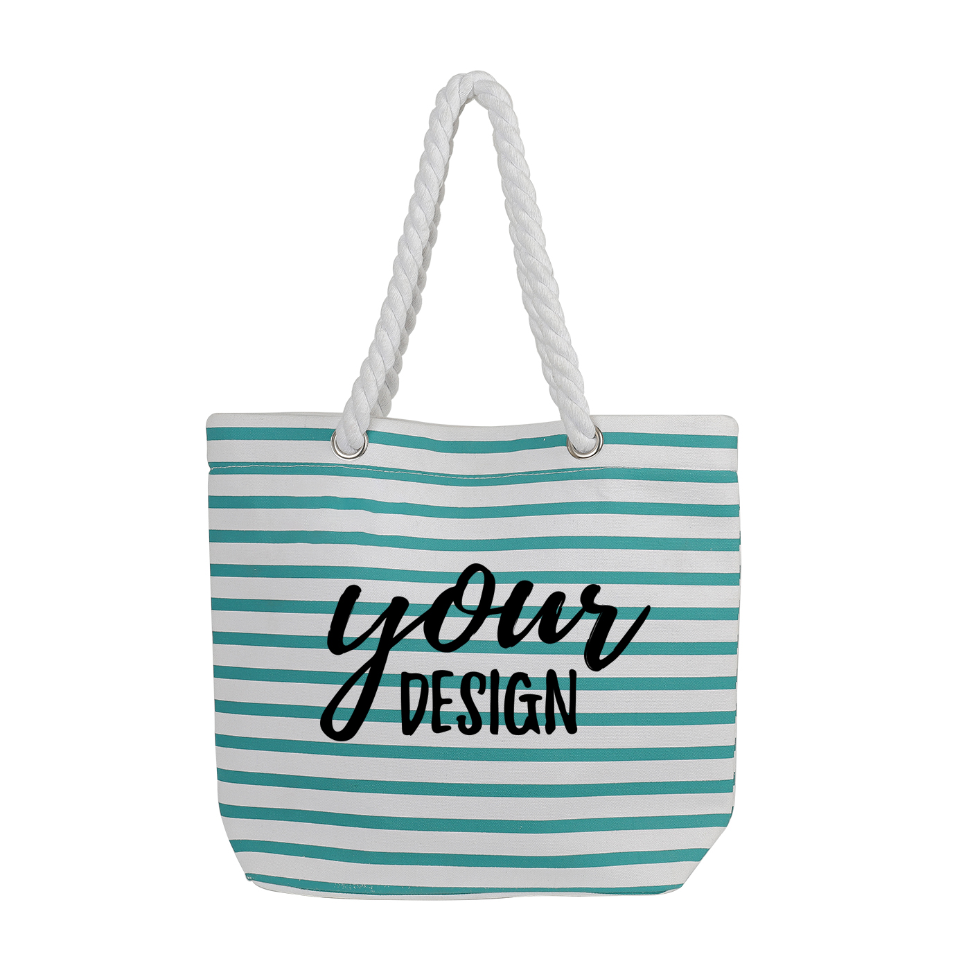 Custom Striped Canvas Bag1