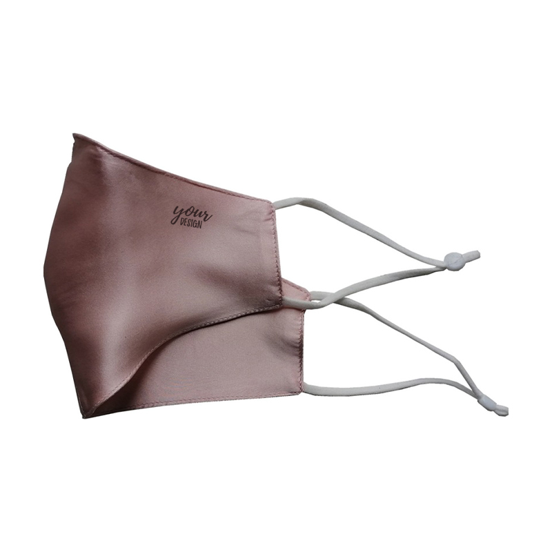 Silk Face Mask With Nose Metal Wire1