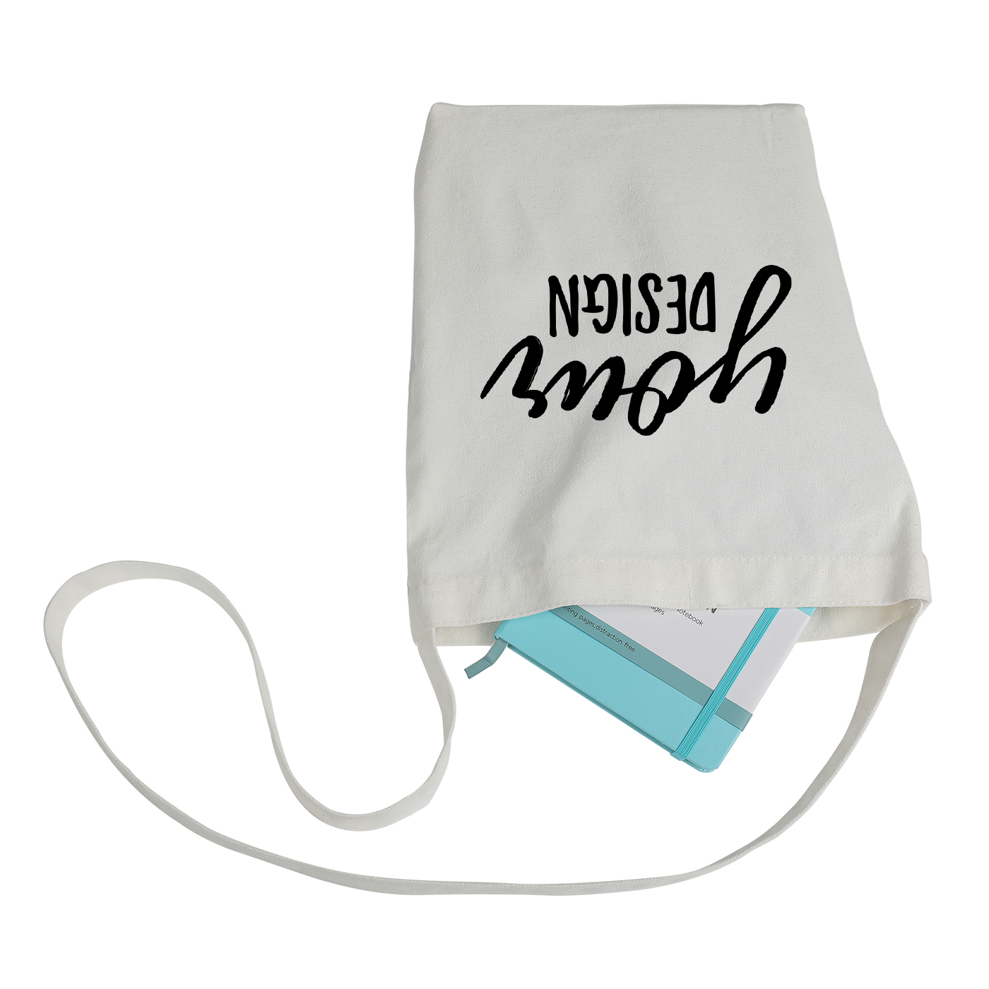 Custom Canvas Tote Bag With Long Strap1