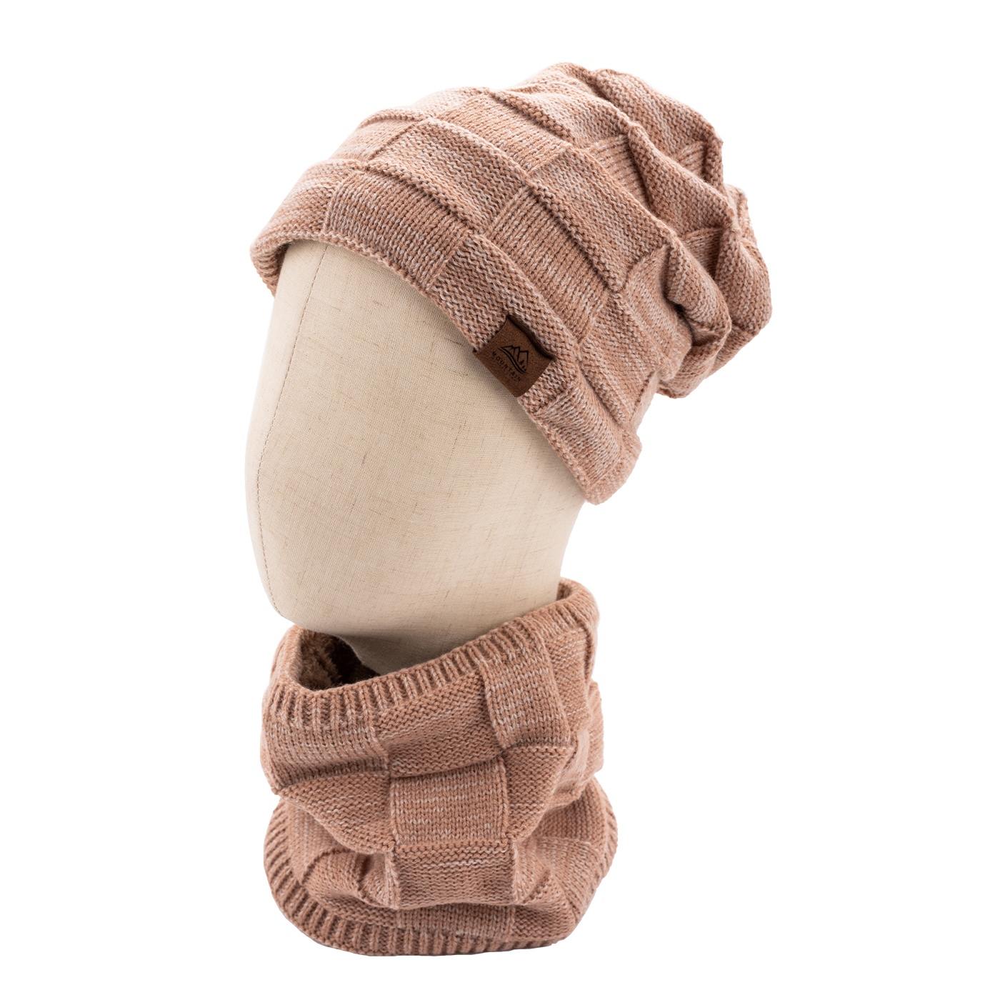 Winter Beanie Hat Scarf Set1