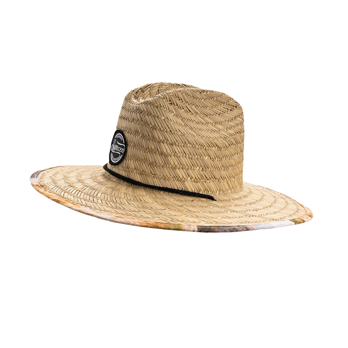 Wide-brim Straw Lifeguard Hat2