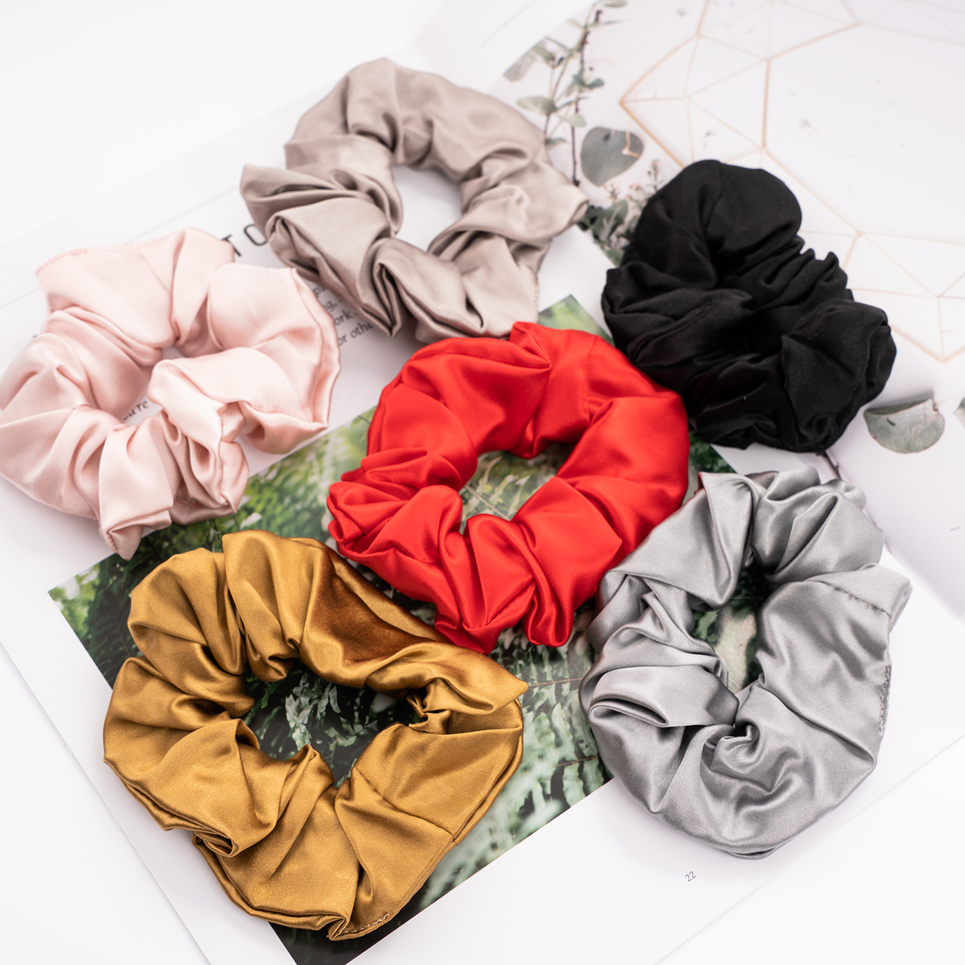 16mm Custom Pure Silk Hair Tie1