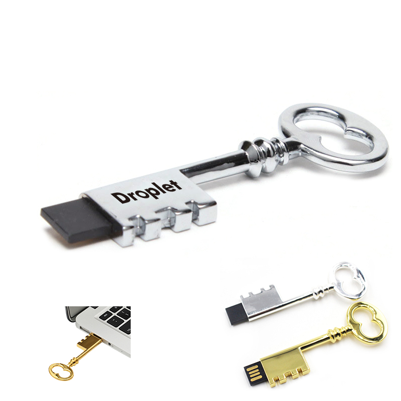 2GB Heart Key Shaped USB Flash Drive