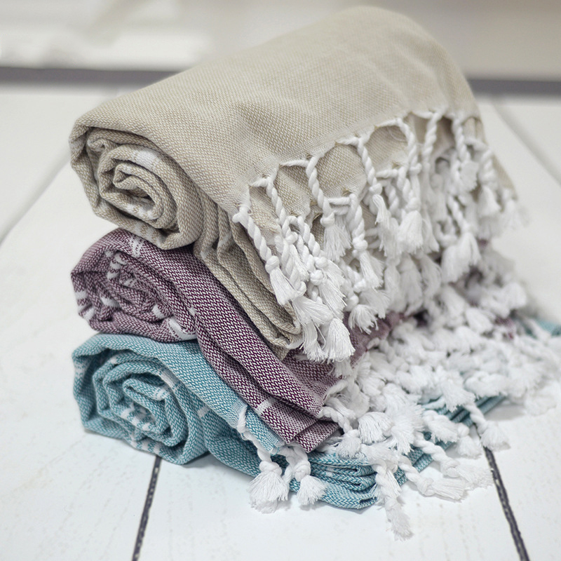 Striped Turkish Beach Towel3