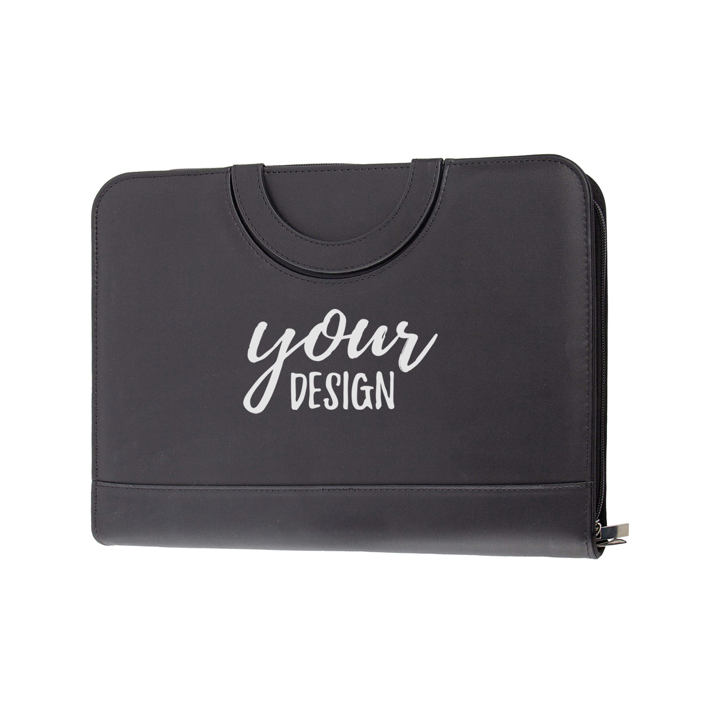 Zippered Conference Folder With Handle1