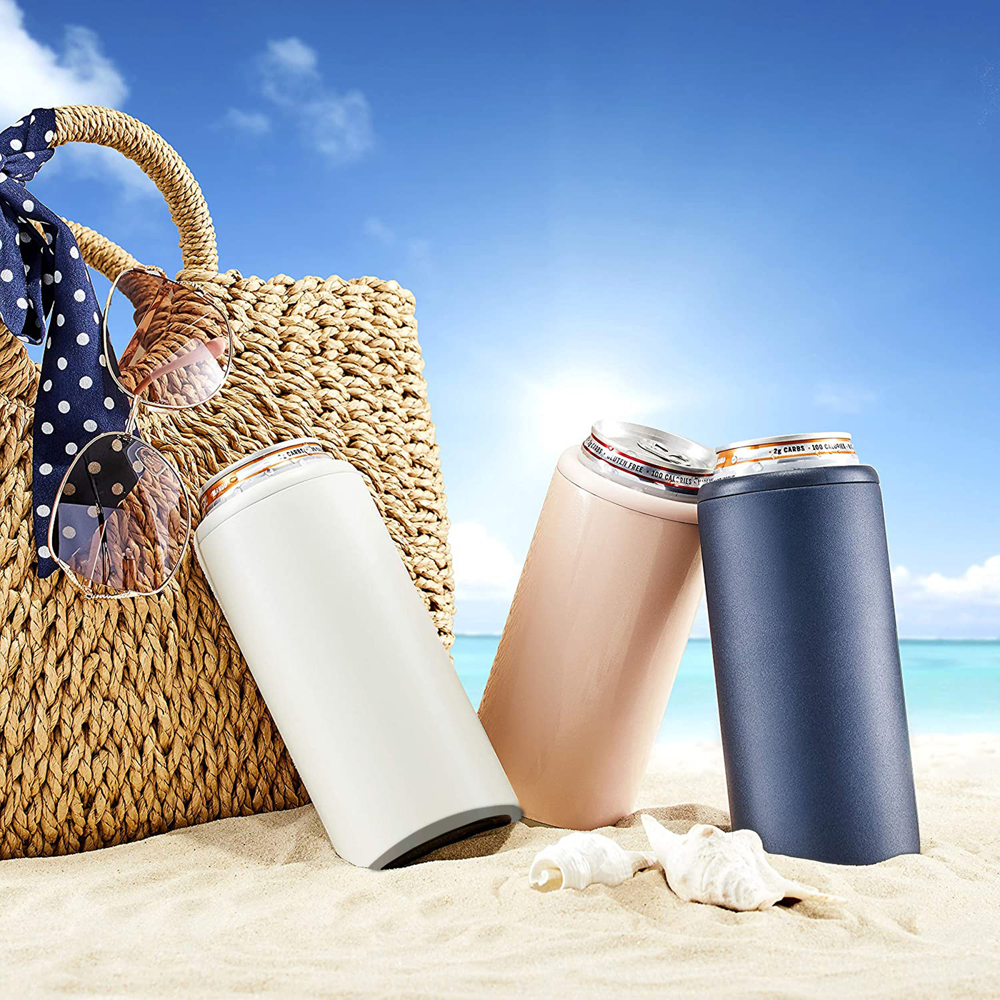 Custom Stainless Steel Can Cooler 3