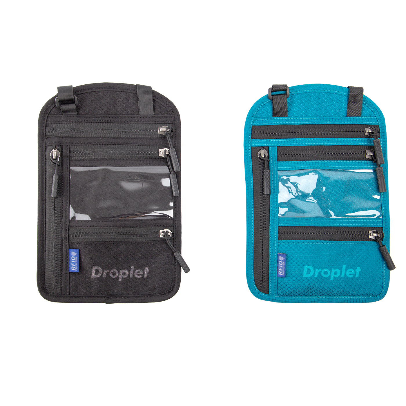 Travel Neck Wallet With RFID Blocking