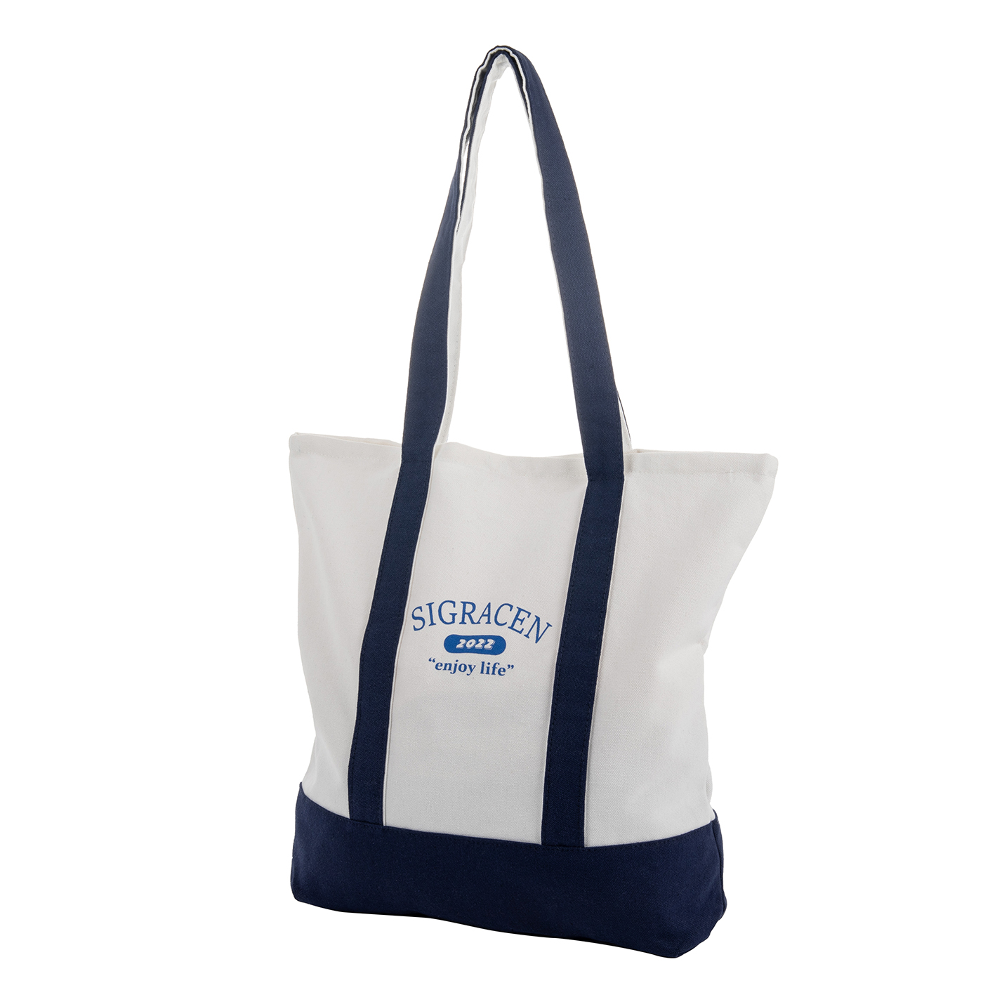 Custom Cotton Canvas Boat Shopping Bag1