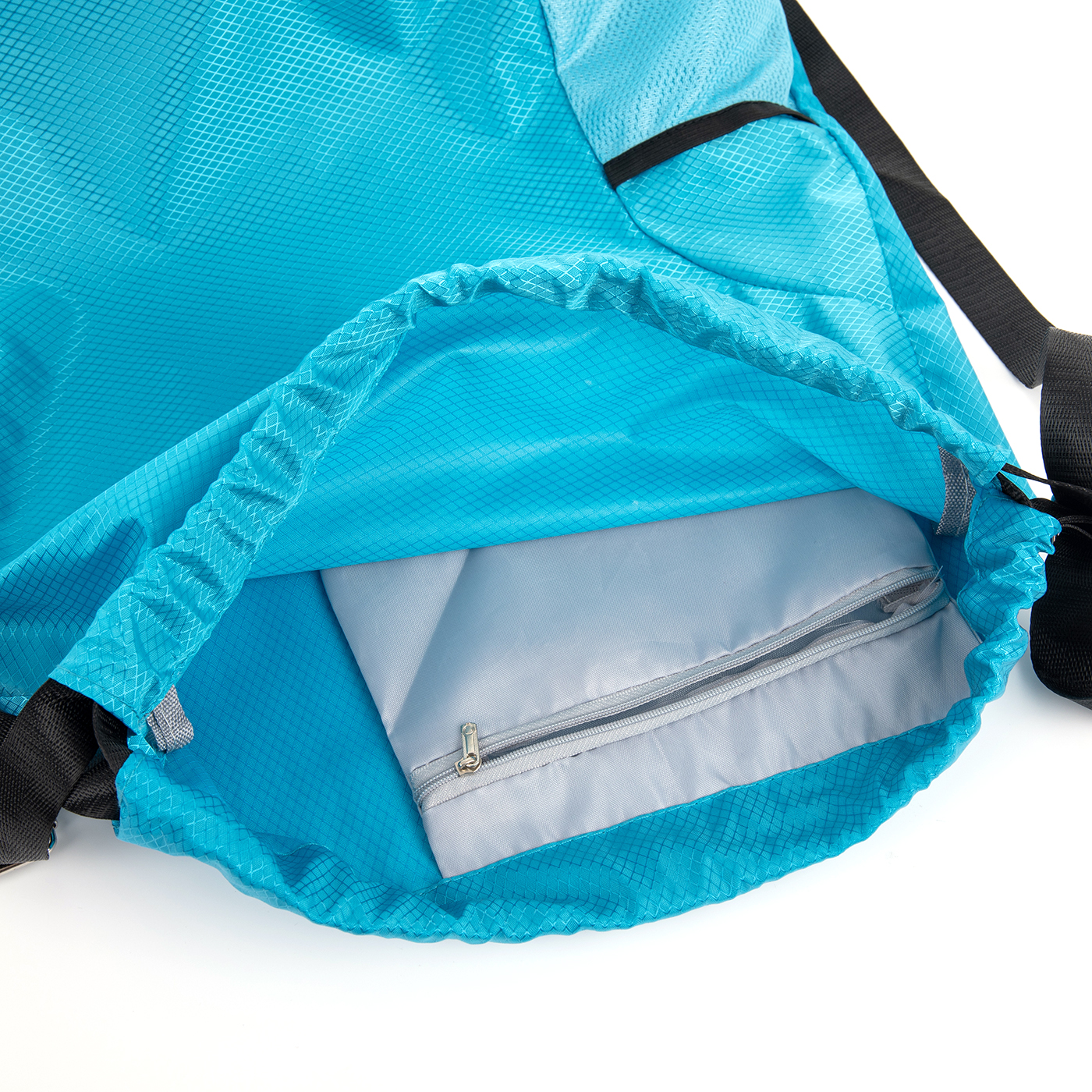 Waterproof Drawstring Bag With Water Pocket1