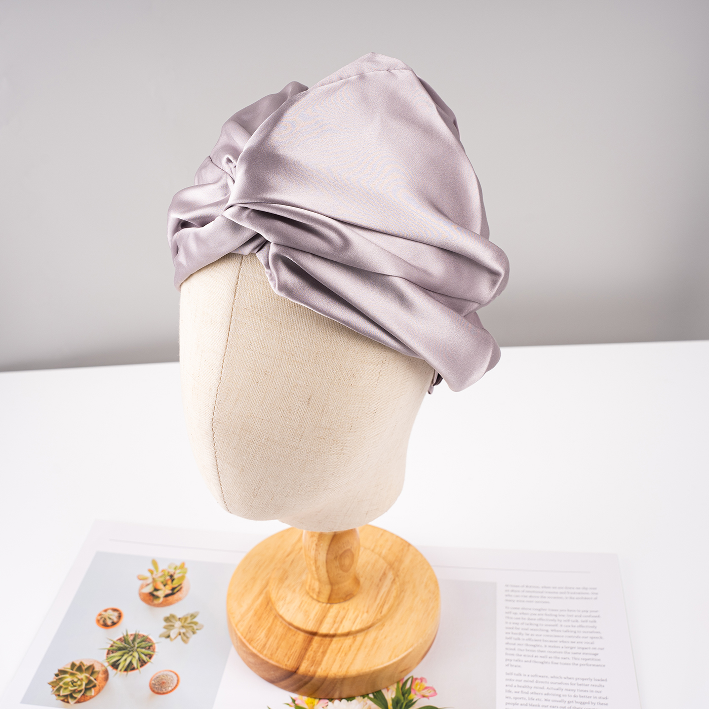 22 Momme Mulberry Silk Bonnet2