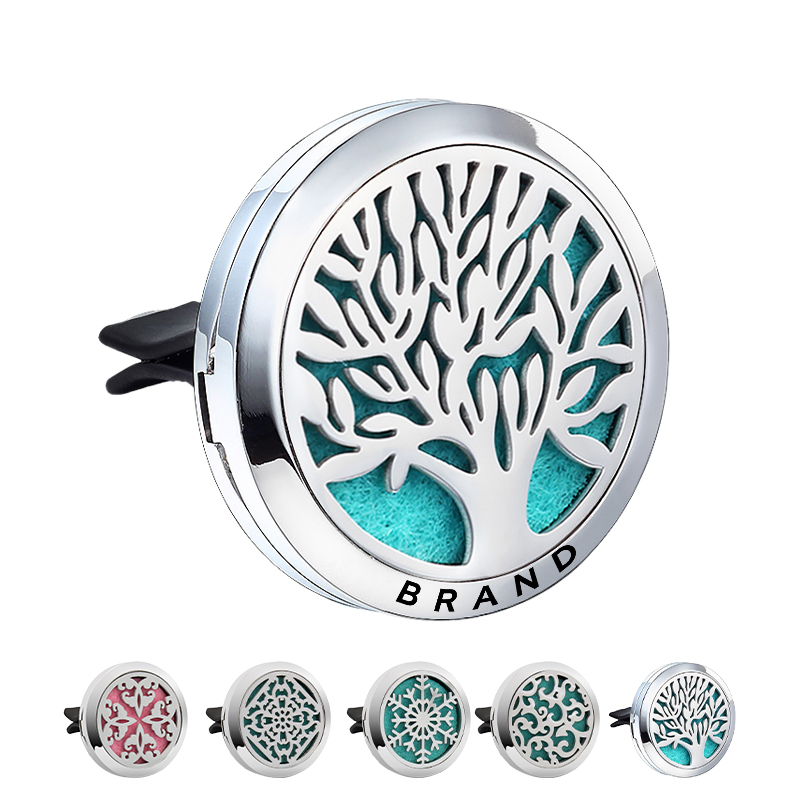 Car Aromatherapy Essential Oil Diffuser Locket