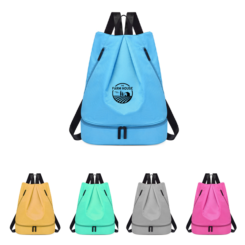 Personalized Wet And Dry Separation Backpack