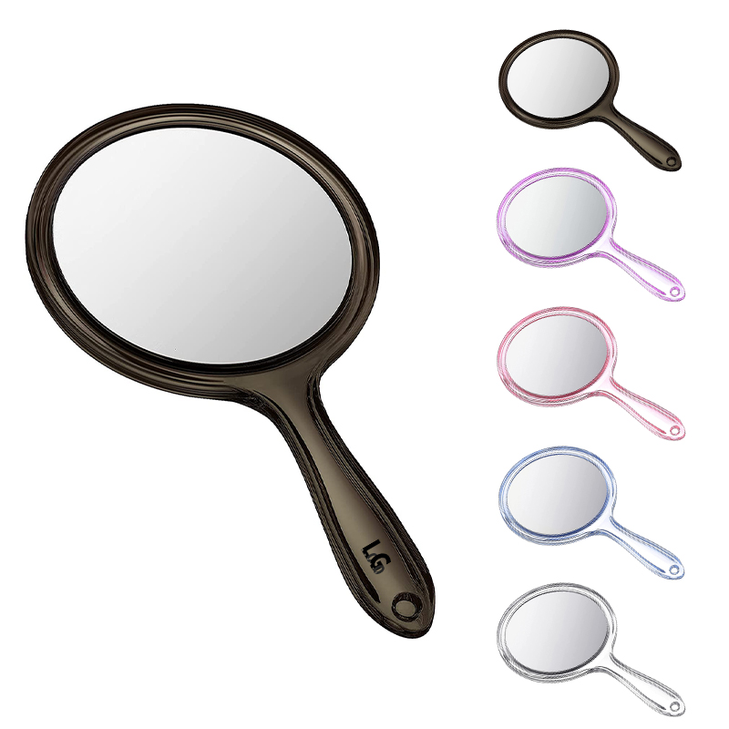Handheld Double-Sided Makeup Mirror