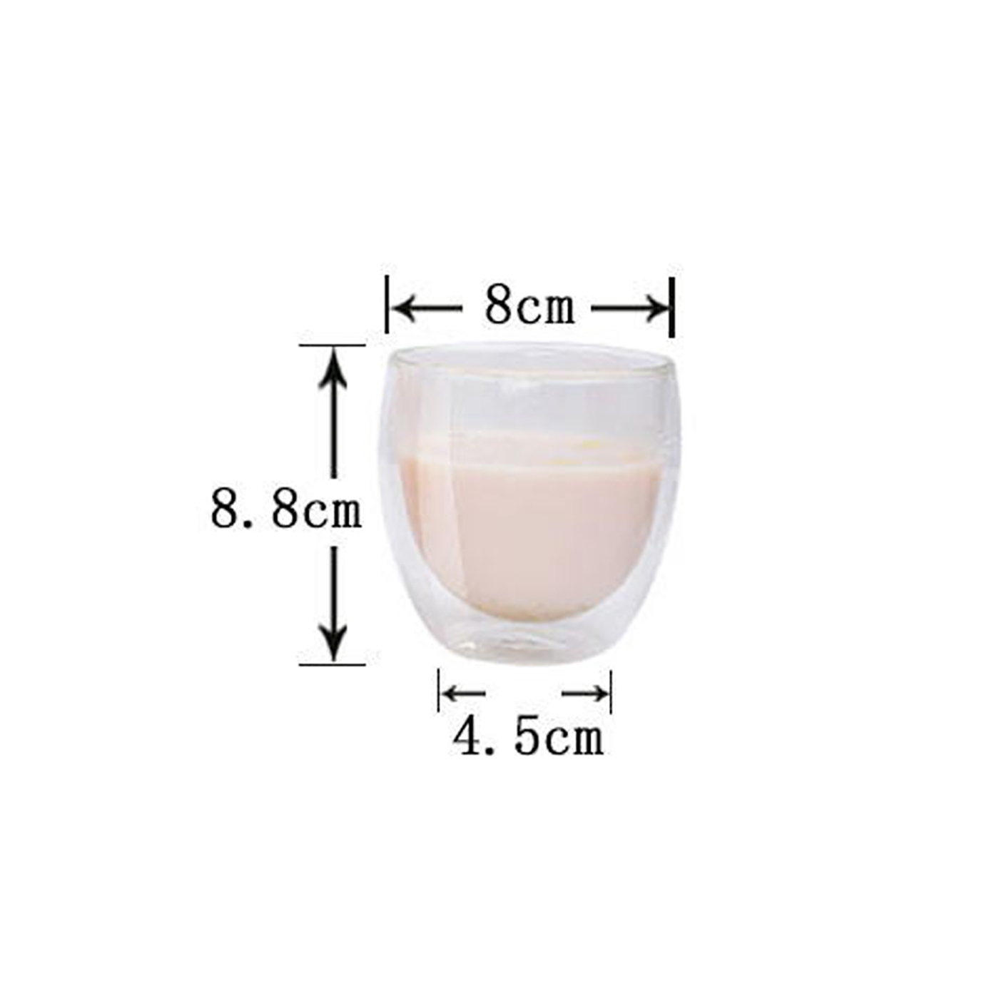 Custom 250ml Glasses Cup2