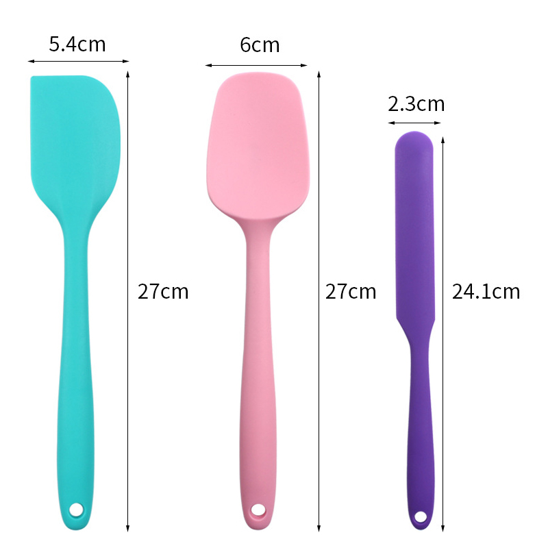 Custom 6 Pcs Silicone Spatula Set2