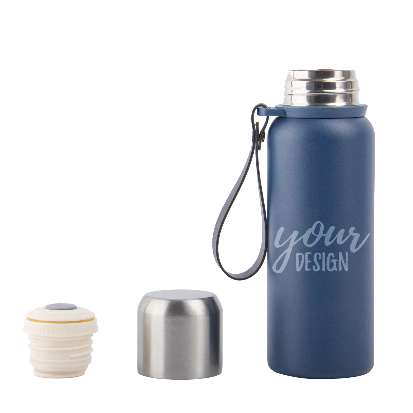 Custom Double Wall Stainless Steel Thermos Flask1