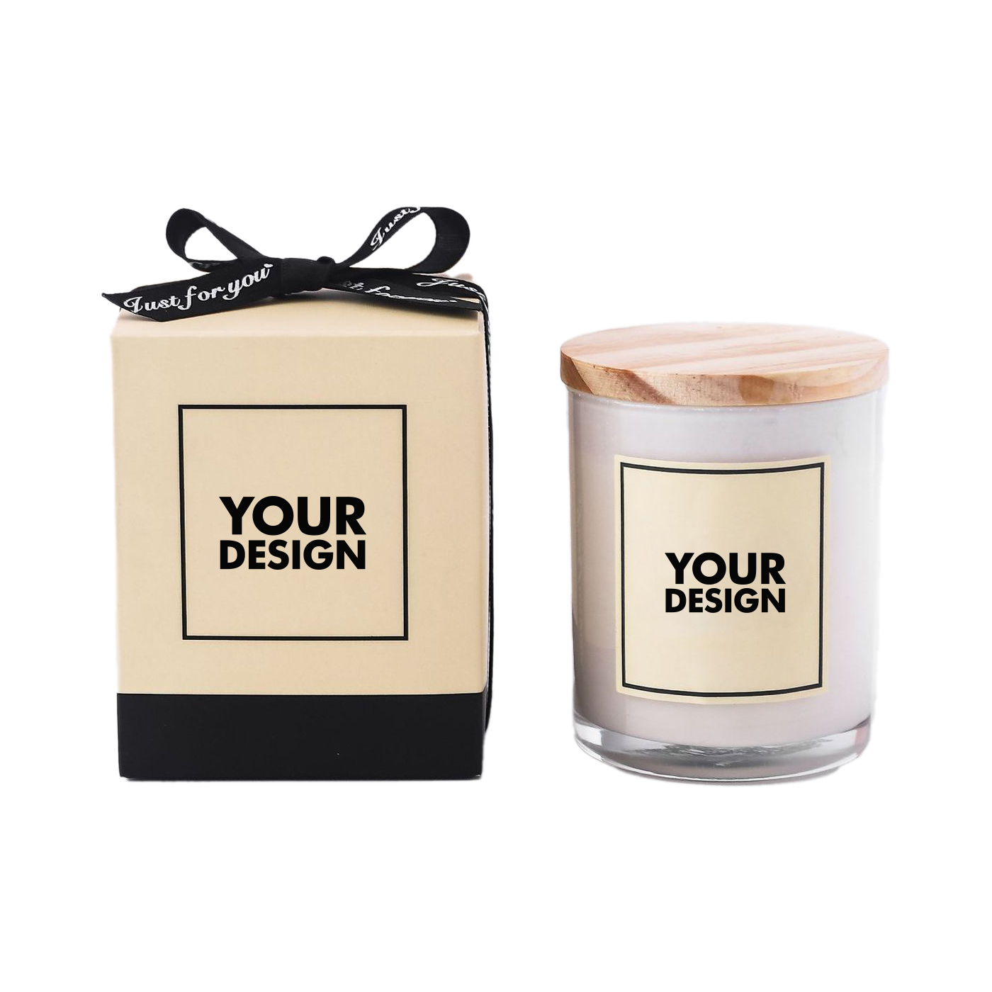 Room Decor Natural Candle1