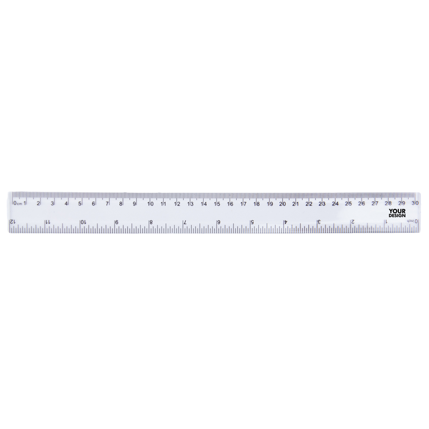 Promotional Clear Plastic Ruler1