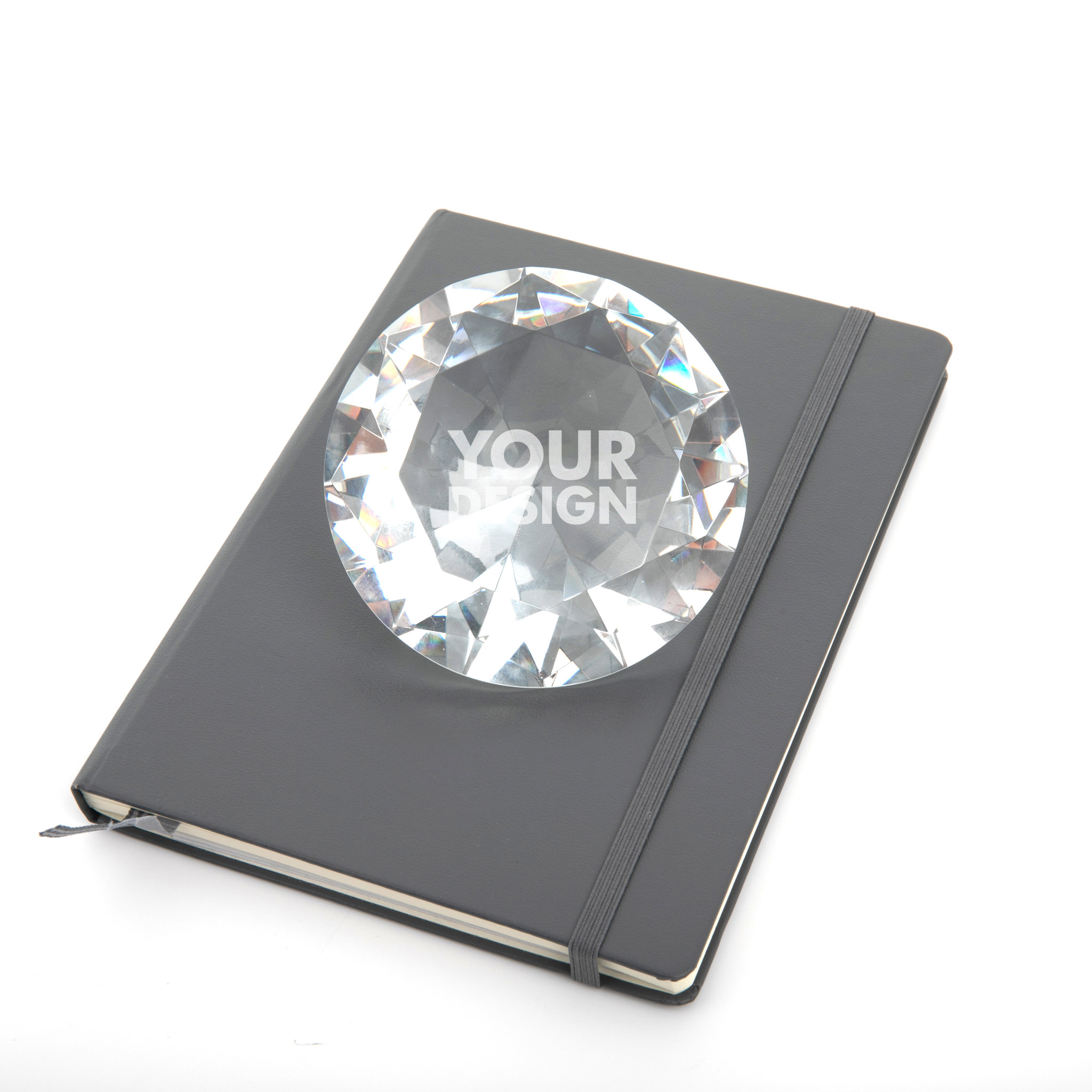 Personalized Diamond Shaped Paperweight1