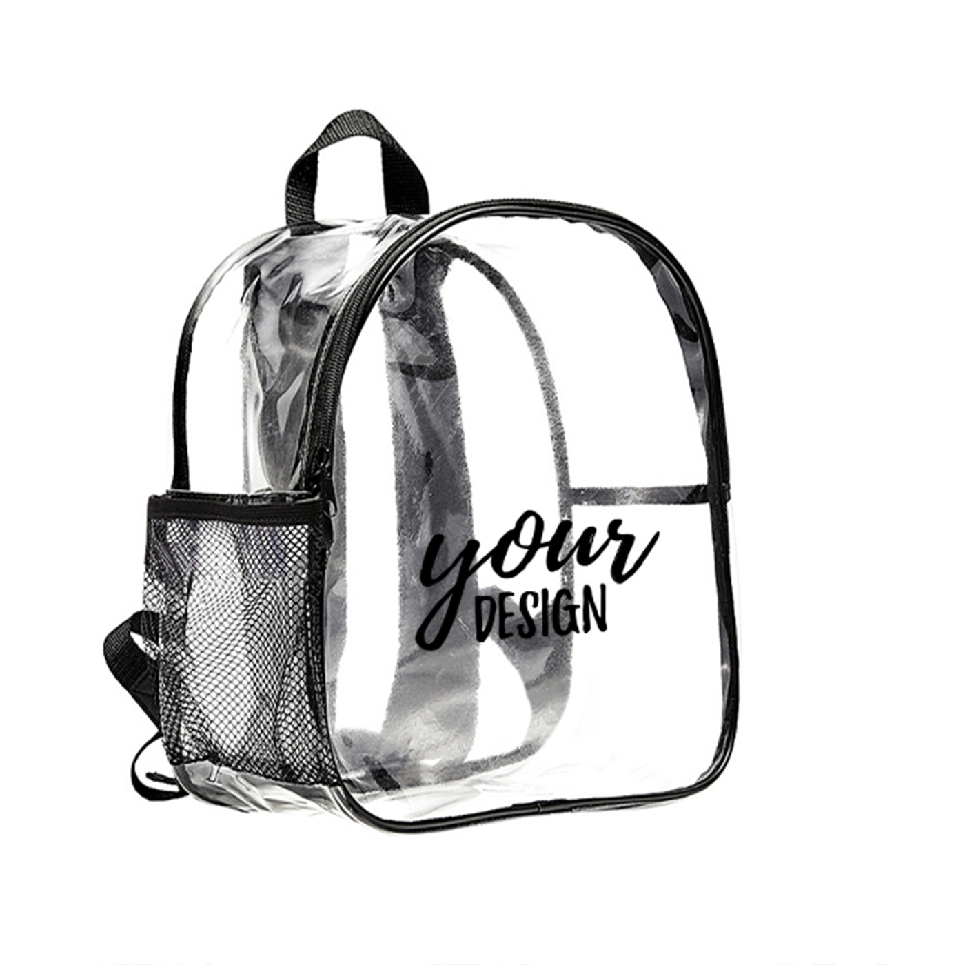 Transparent See Through Plastic Backpack1