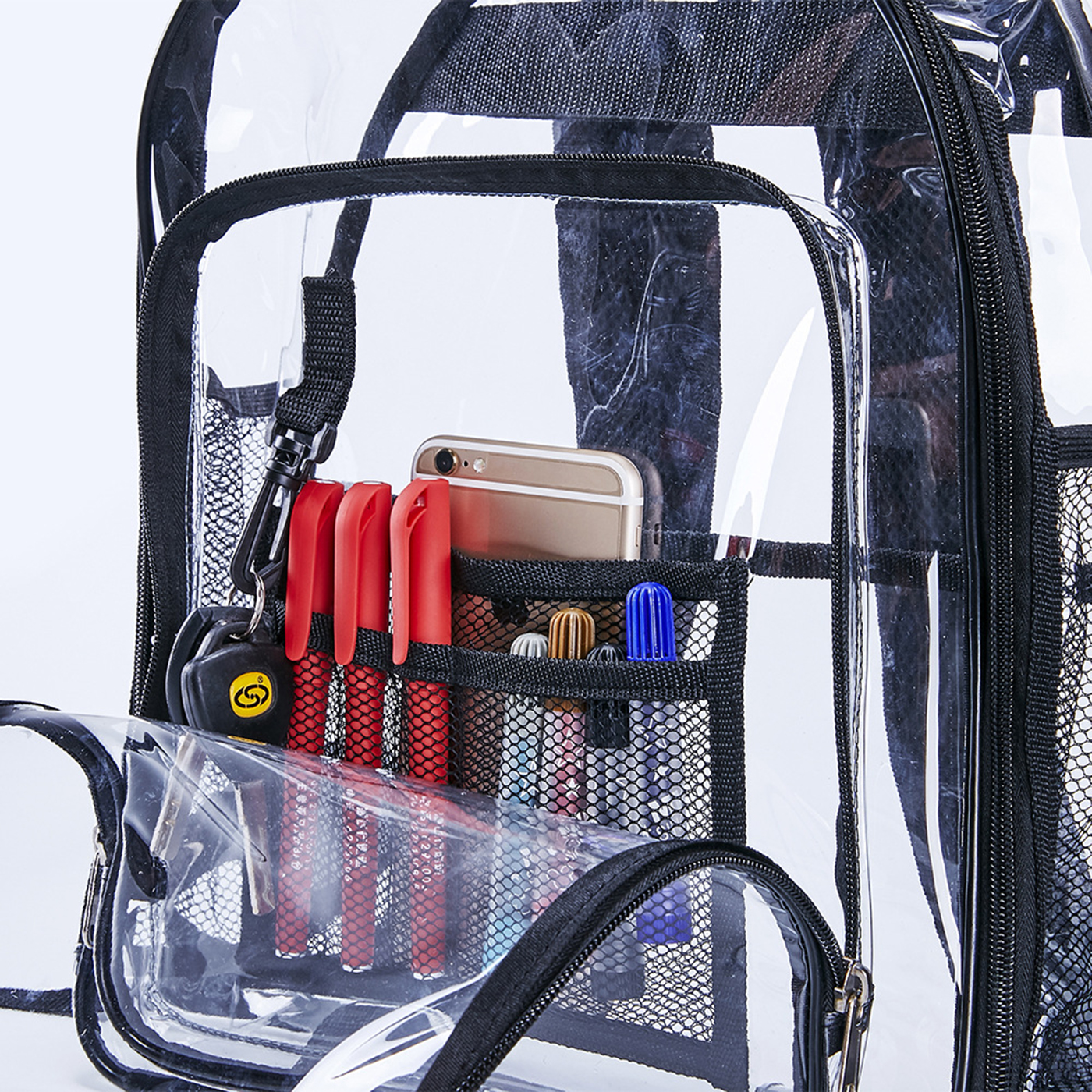 Heavy Duty Clear Book Bag3