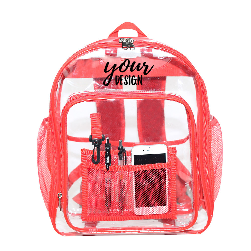 Heavy Duty Clear Book Bag2