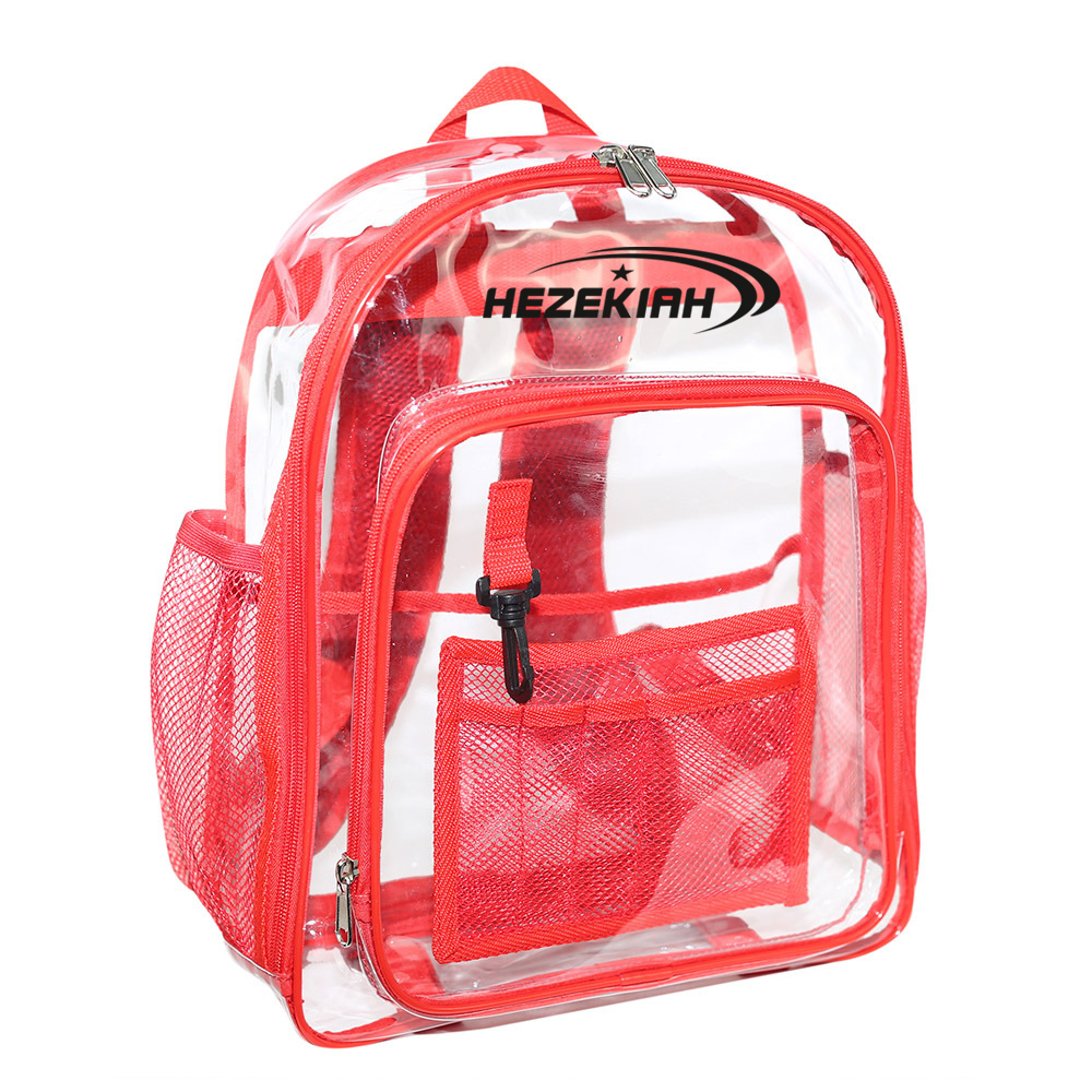 Heavy Duty Clear Book Bag1