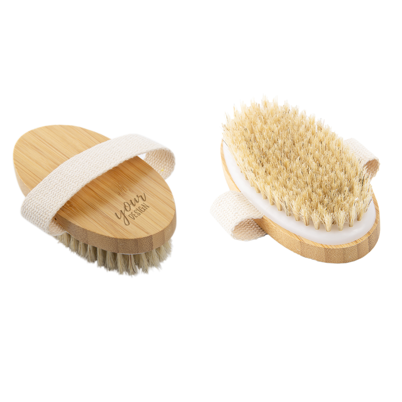 Natural Bristle Dry Body Brush2