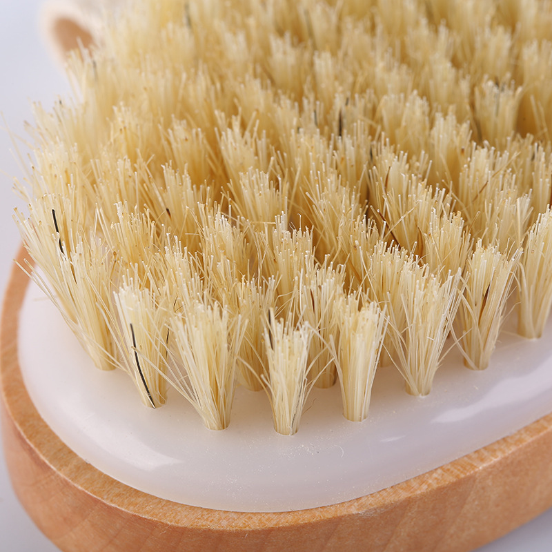 Natural Bristle Dry Body Brush3