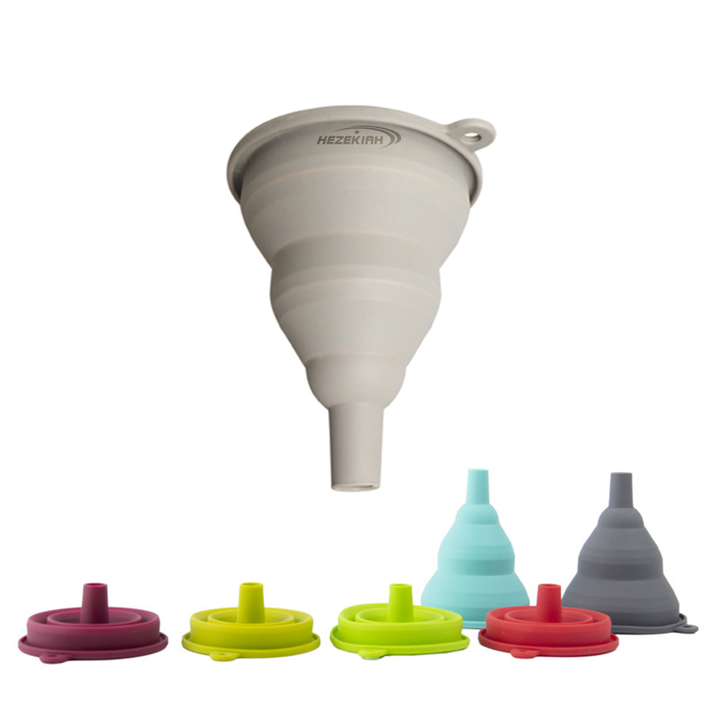 Custom Kitchen Silicone Funnel