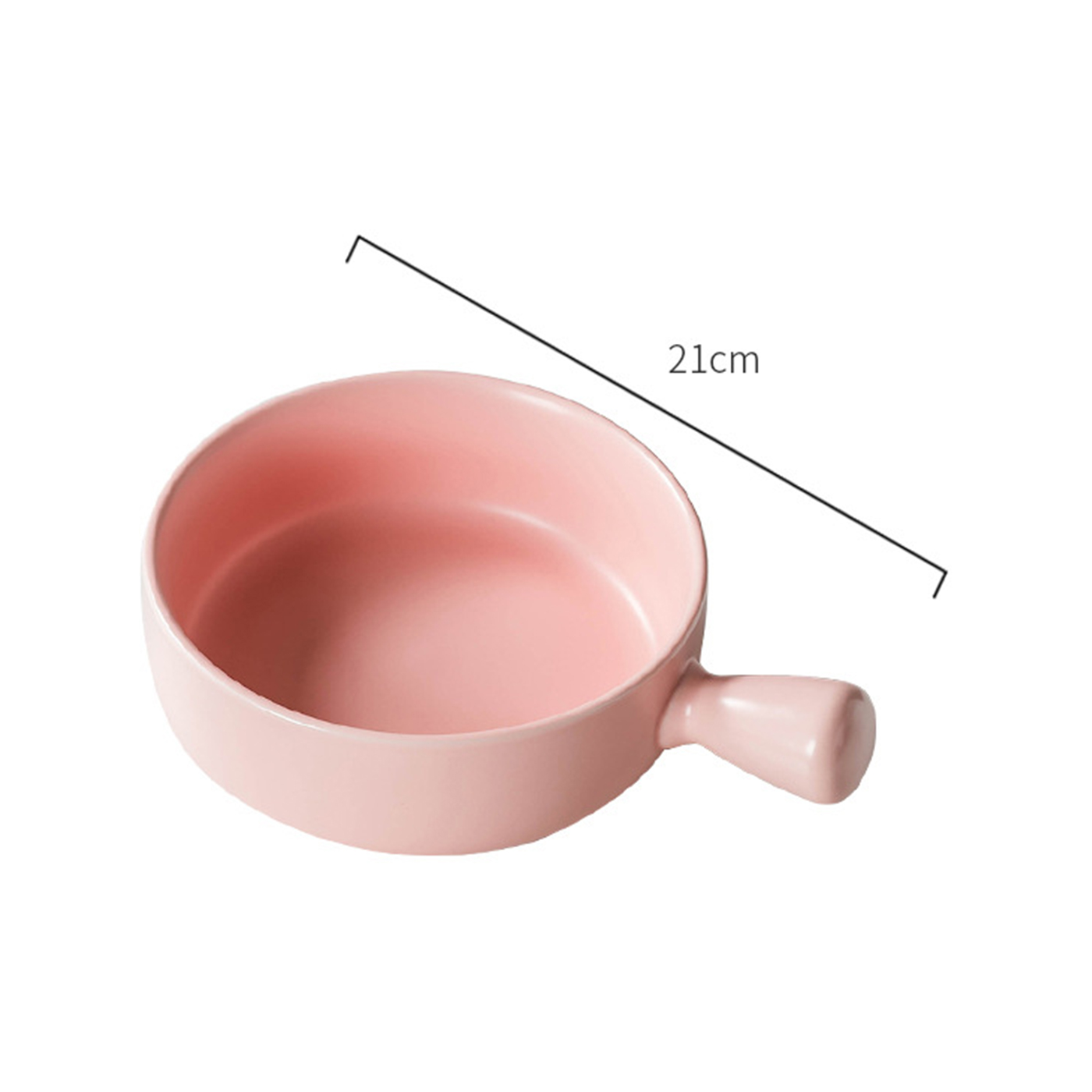 Ceramic Soup Bowl With Handle1