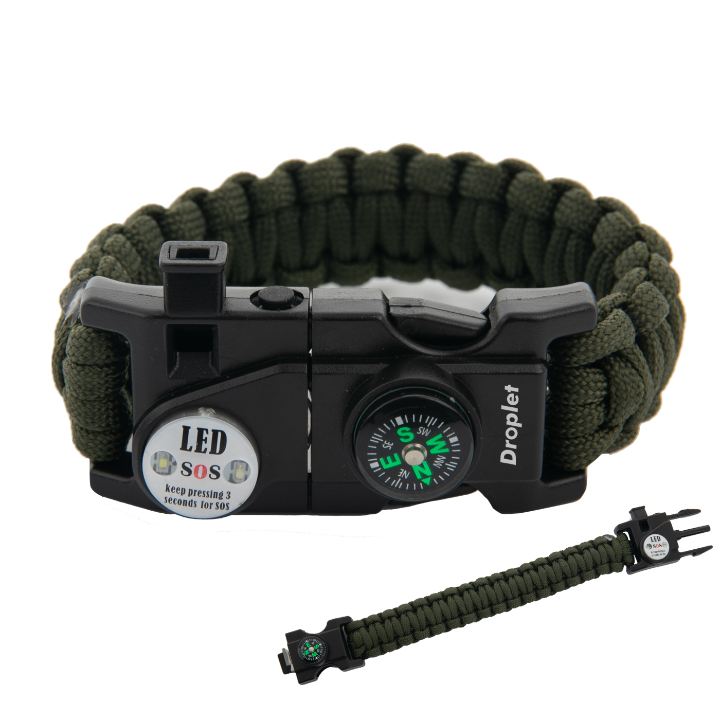 Custom Multifunctional Paracord Survival Bracelet1