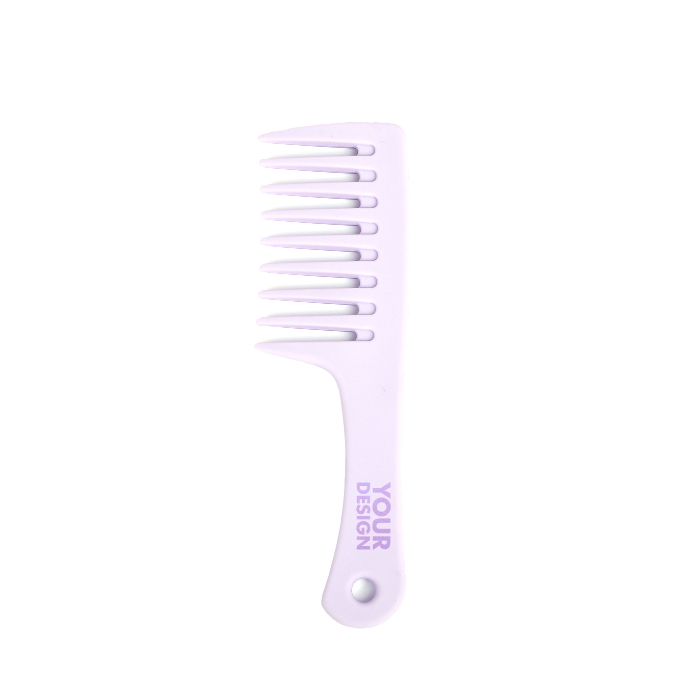 Personalized Plastic Wide Tooth Comb2