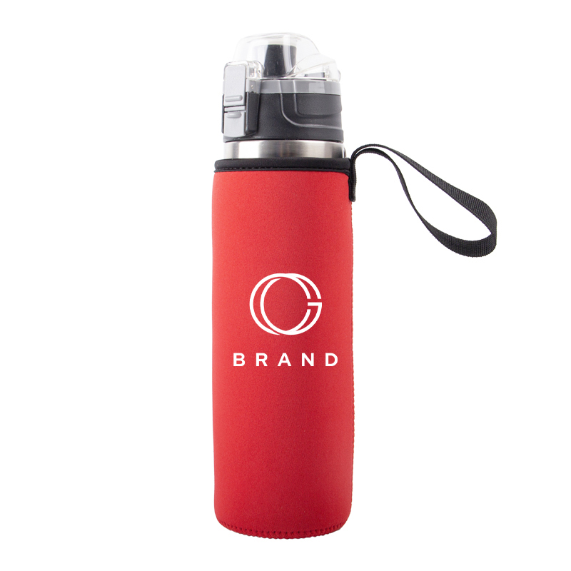 Custom 750ml Neoprene Water Bottle Sleeve