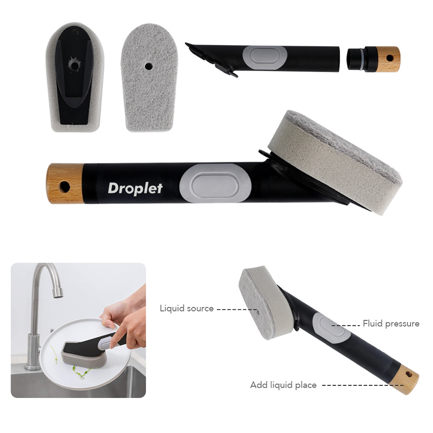 Soap Dispensing Dish Brush1