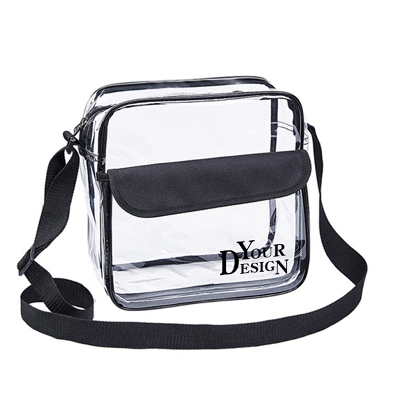 Clear Messenger Bag With Adjustable Strap1