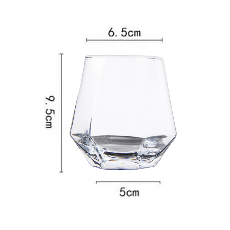 300ml Clear Glass Beer Cup1