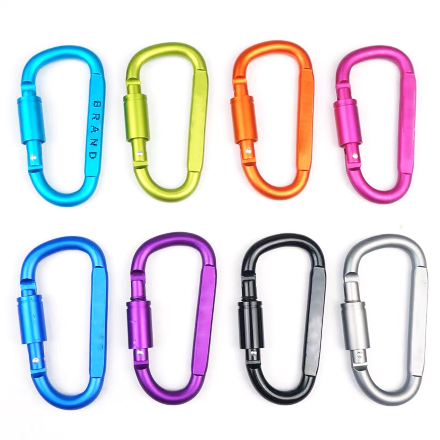 Custom D Shape Camping Carabiner3
