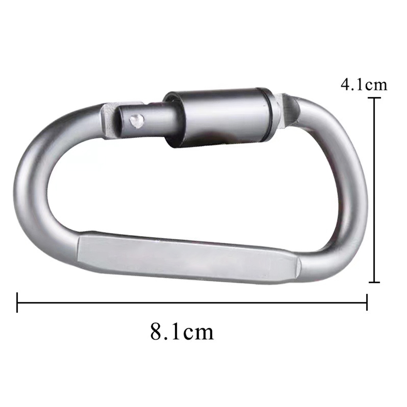Custom D Shape Camping Carabiner2