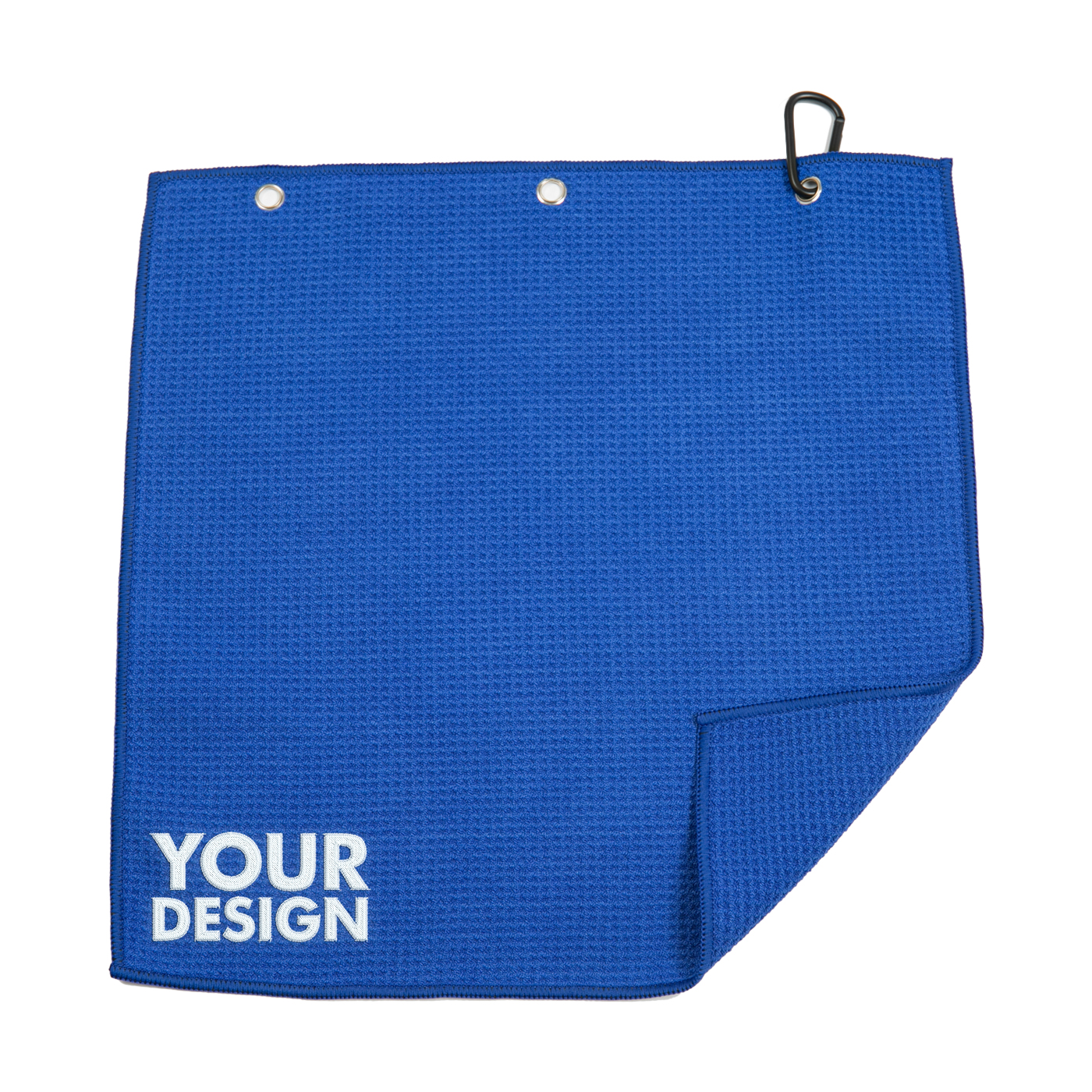 Portable Waffle Pattern Golf Towel1