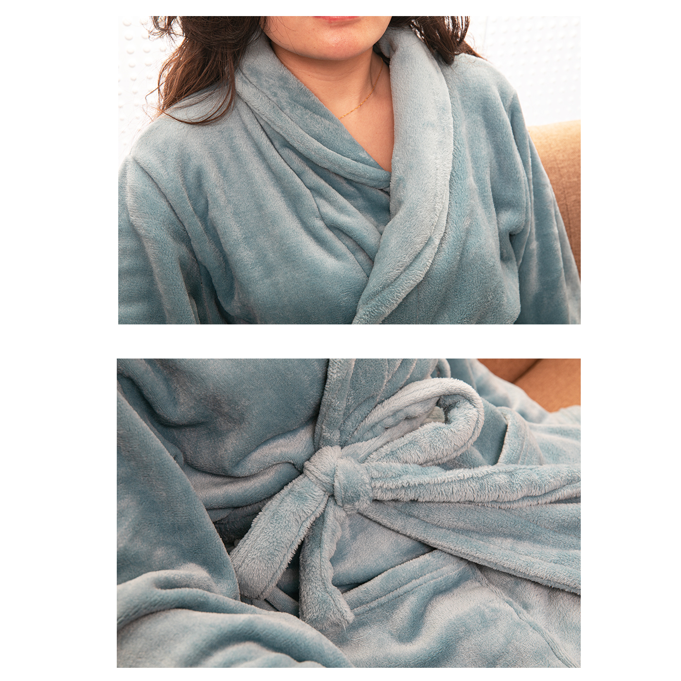 Custom Soft Lapel Bathrobe2
