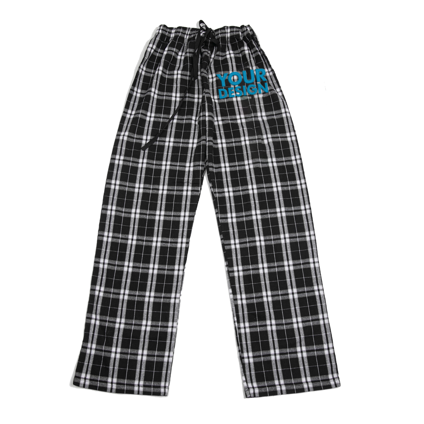 Custom Plaid Drawstring Sleep Pants1