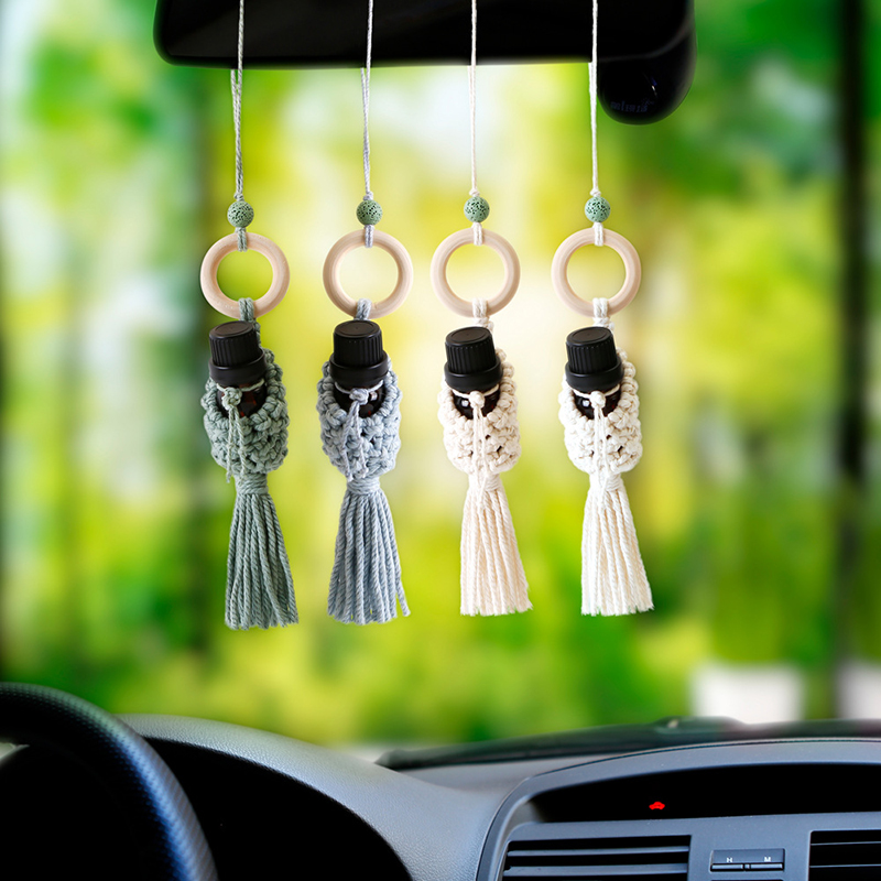 Knitted Car Air Freshener2
