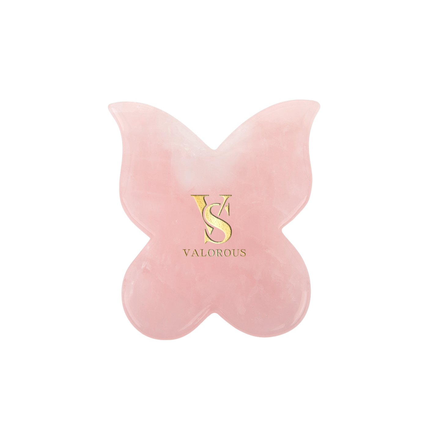 Butterfly Rose Quartz Healing Gemstone