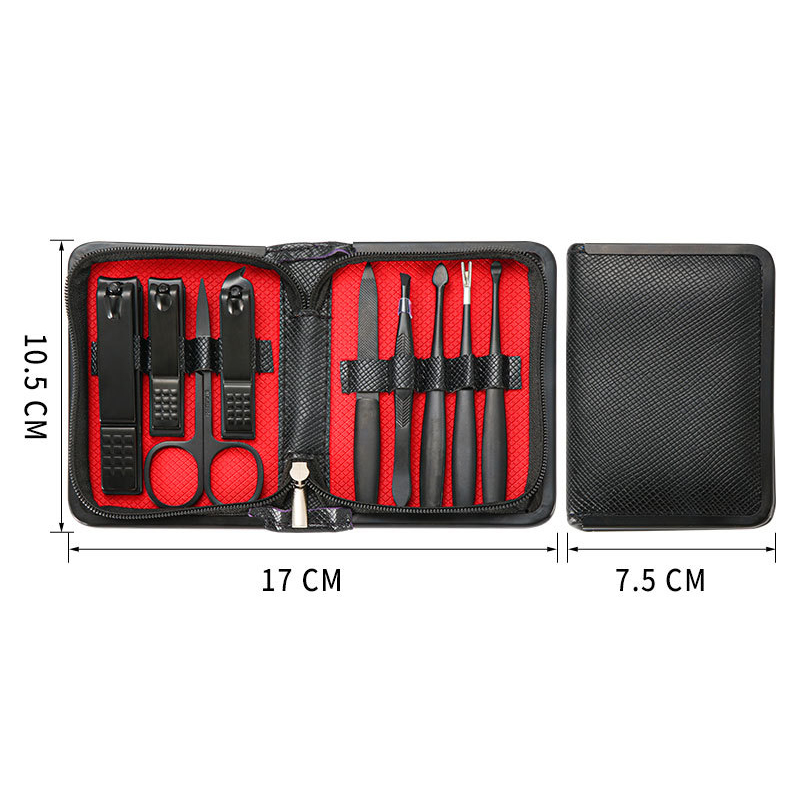 9 in 1 Stainless Steel Manicure Set2