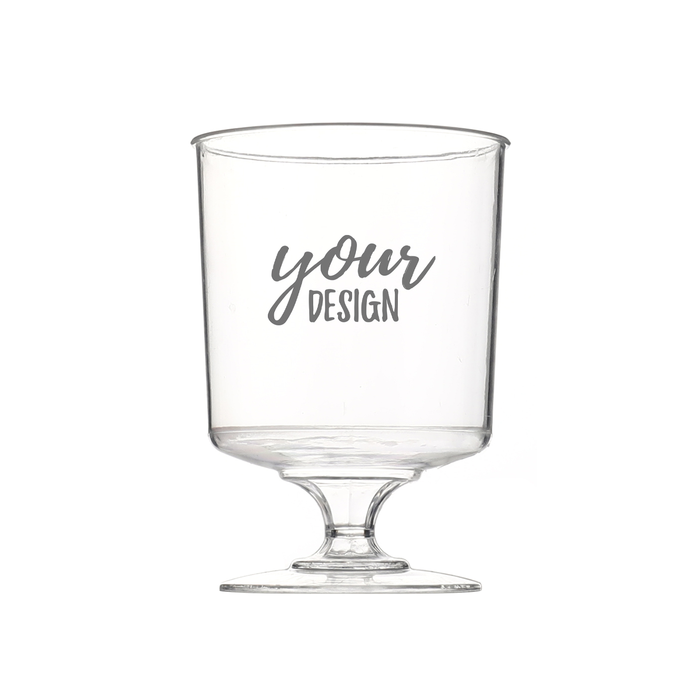 Custom 60ml Plastic Wine Glass