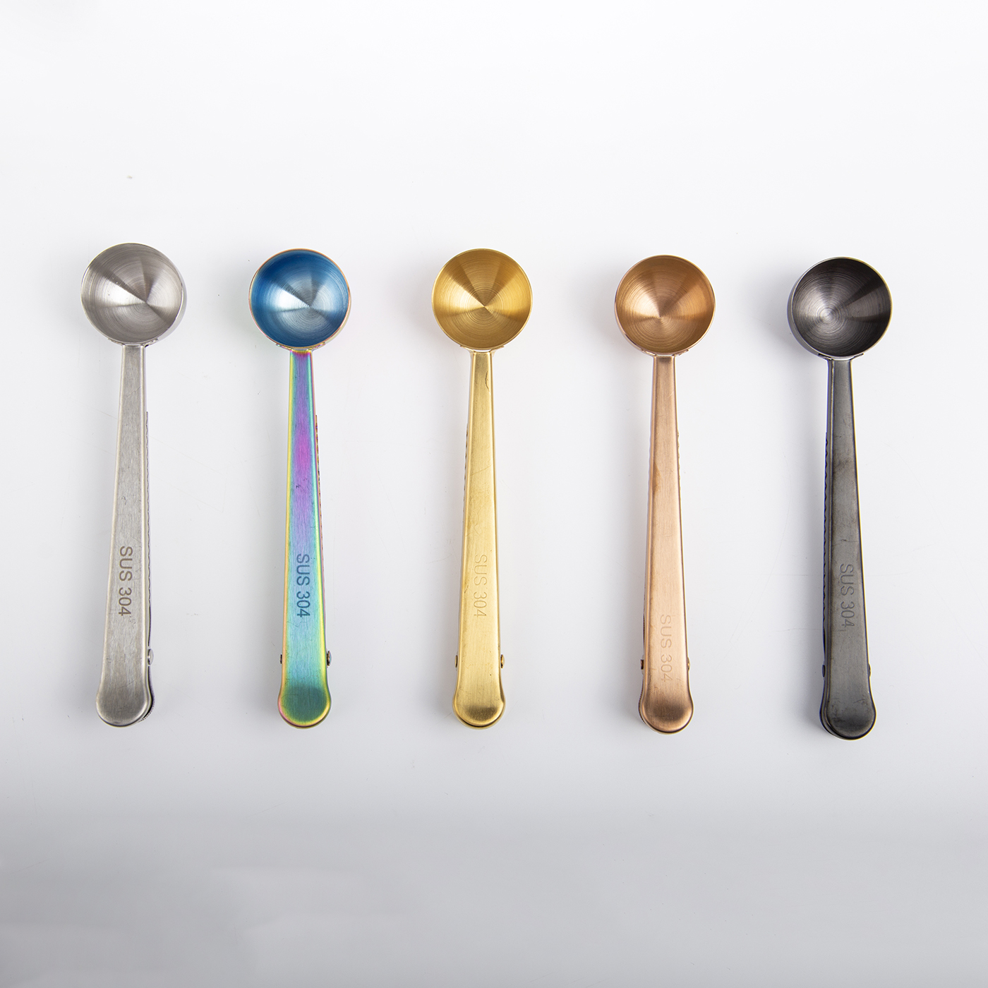 Custom Coffee Measuring Spoon With Clip3