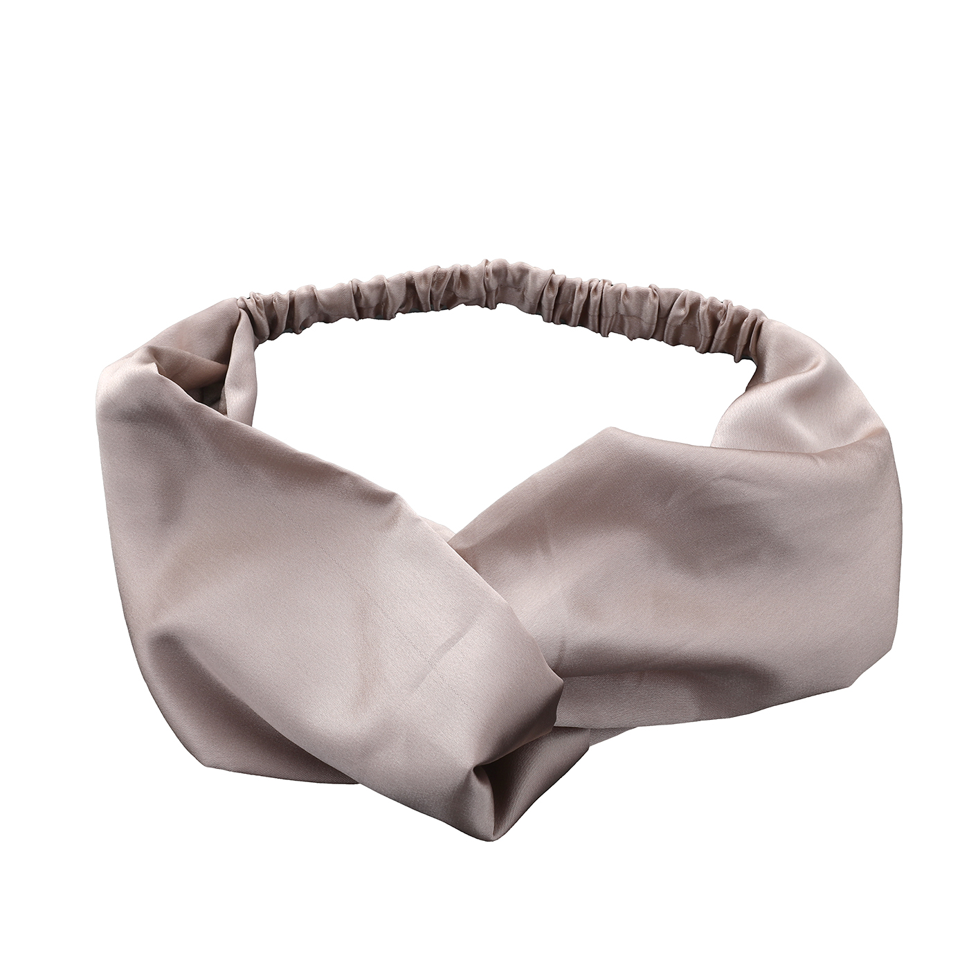 Custom Criss Cross Silk Satin Headband